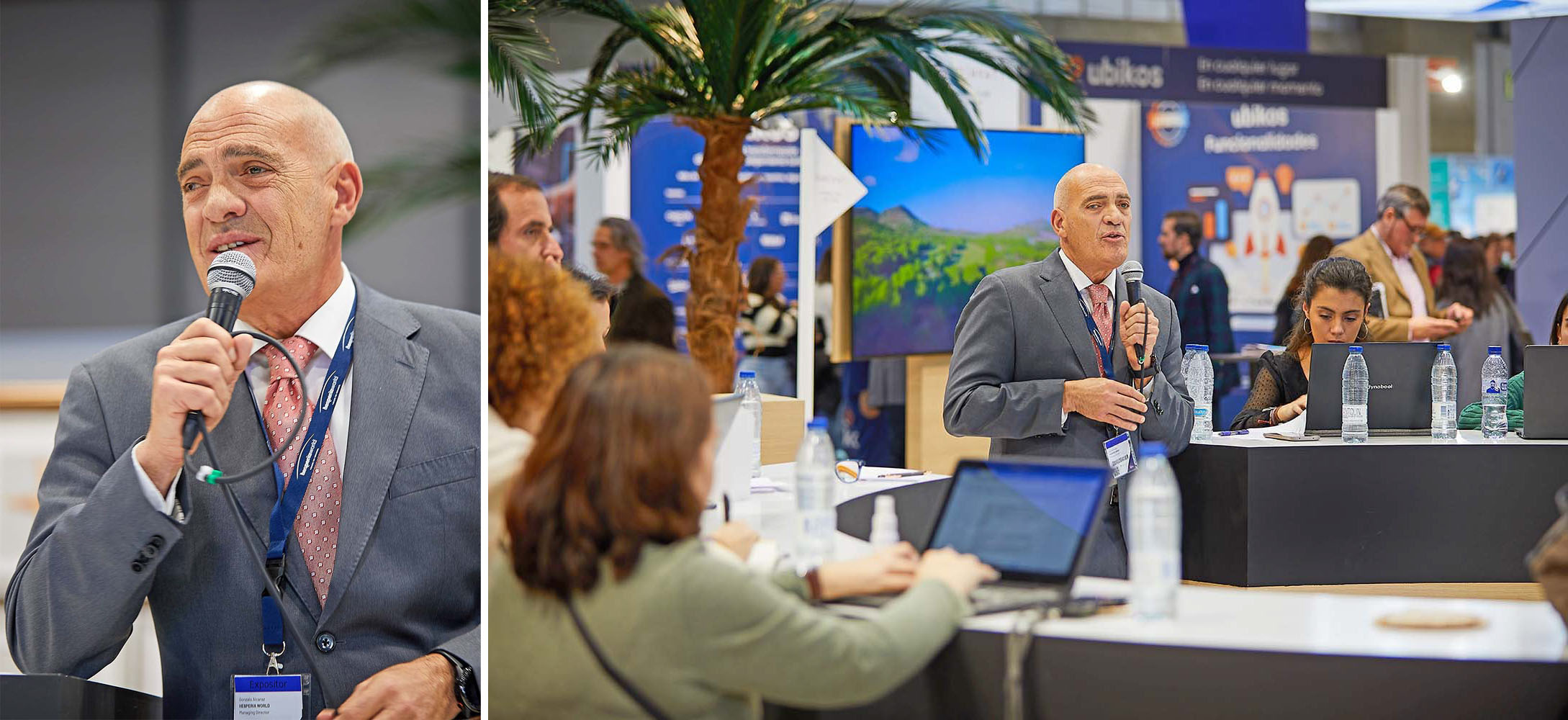 Hesperia World Fitur 24 rueda de prensa retratos