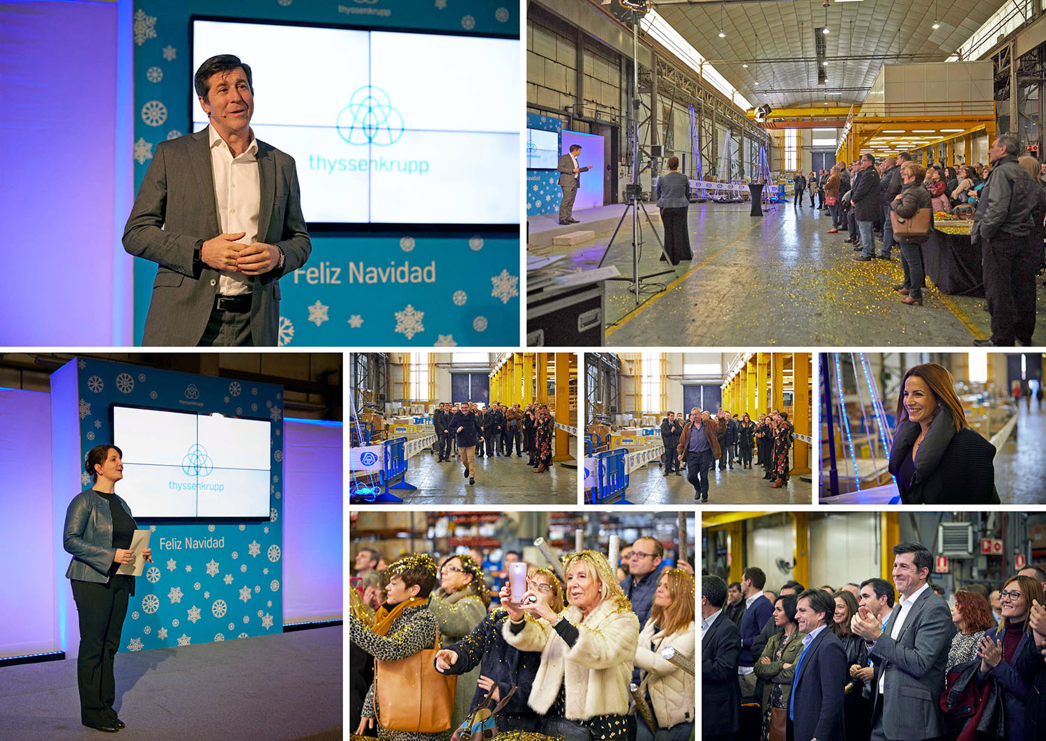 Thyssenkrupp Copa Navidad fotografia eventos CEO