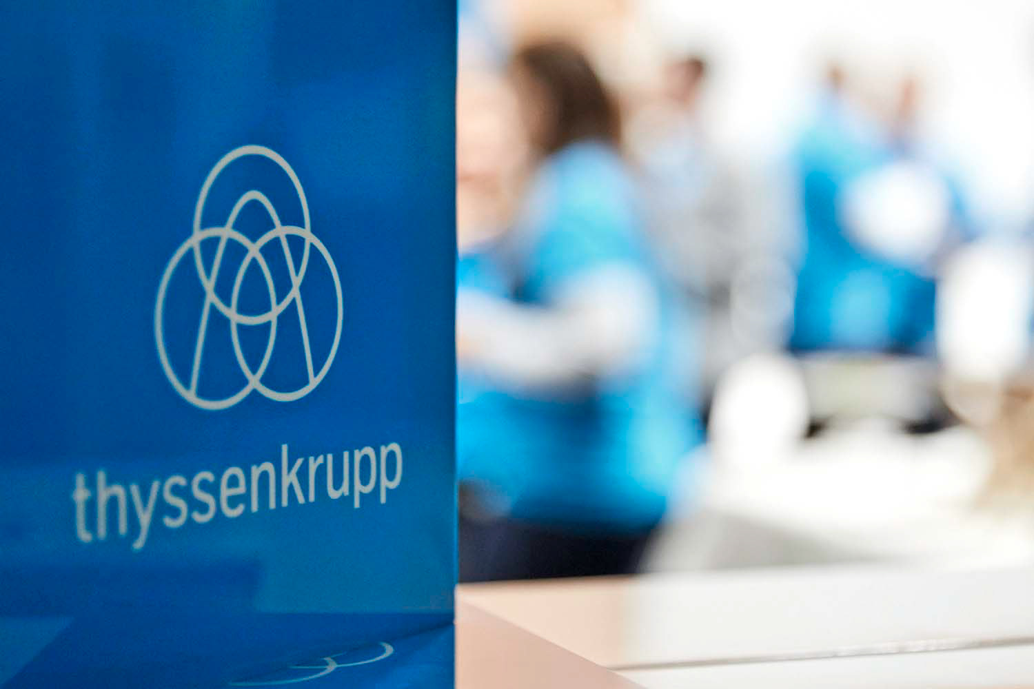 Thyssenkrupp Formación logo primer plano