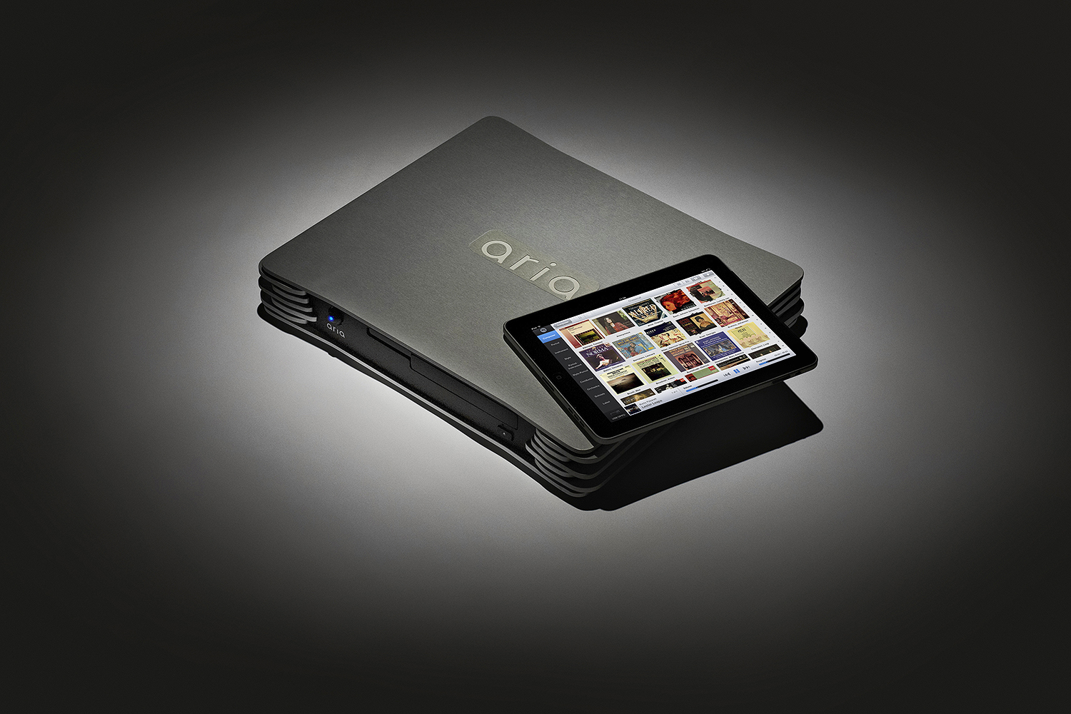 aria fotografia producto tecnologia reproducto + ipad