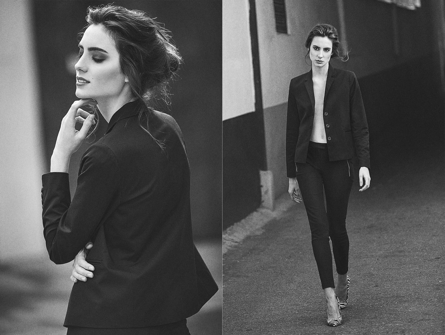 bea beauty y caminando calle