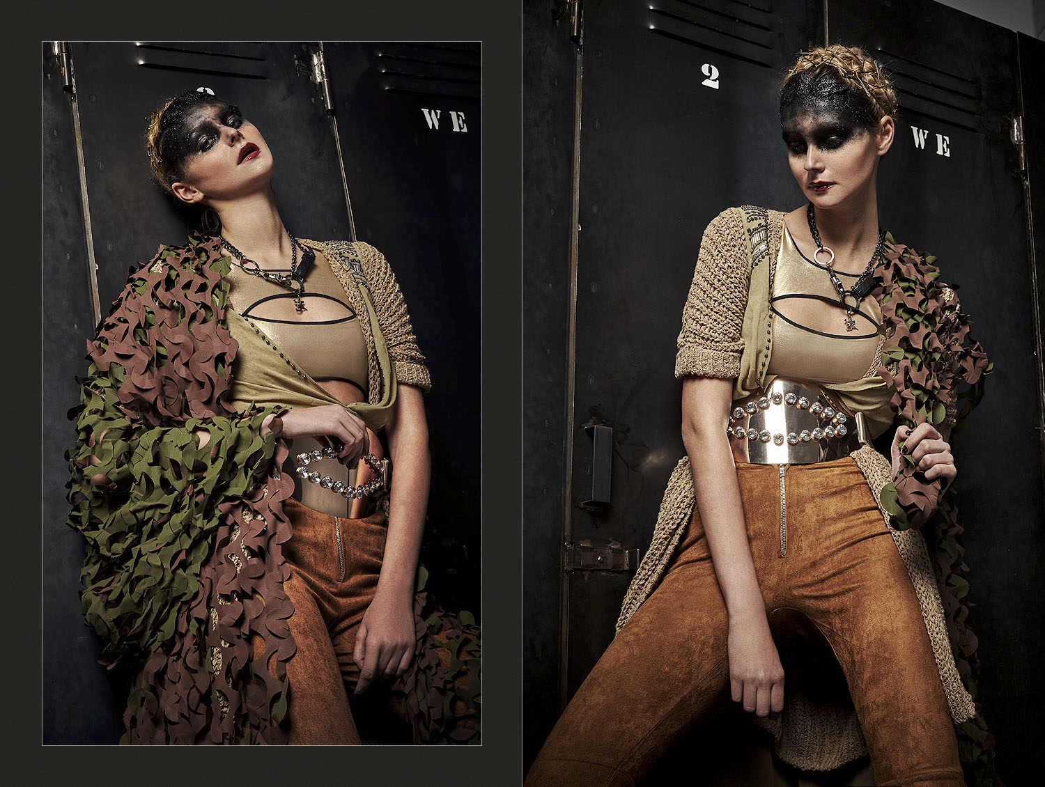 fotografia modelo maquillaje mad max