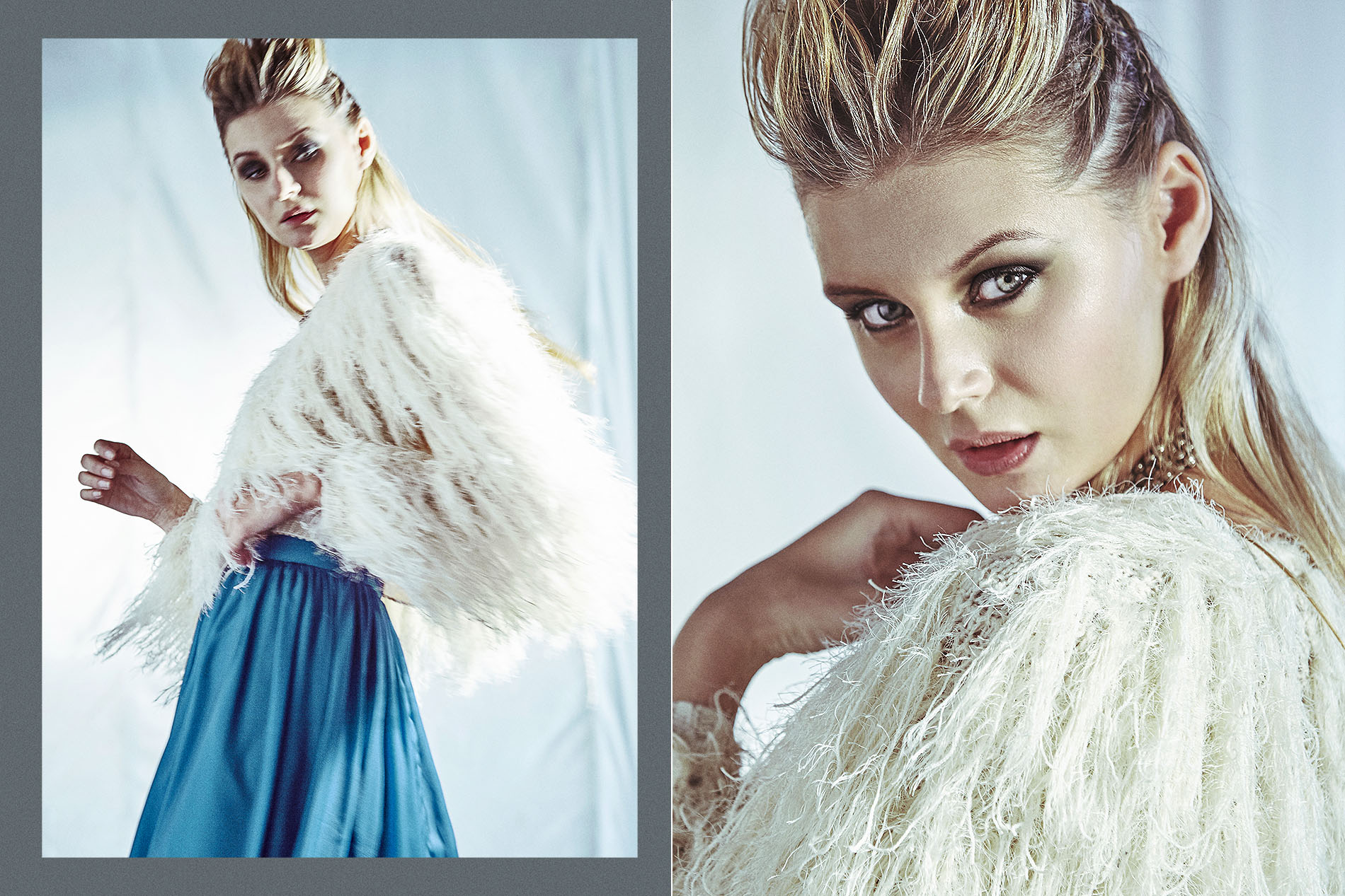 fotografia modelo primer plano movimiento