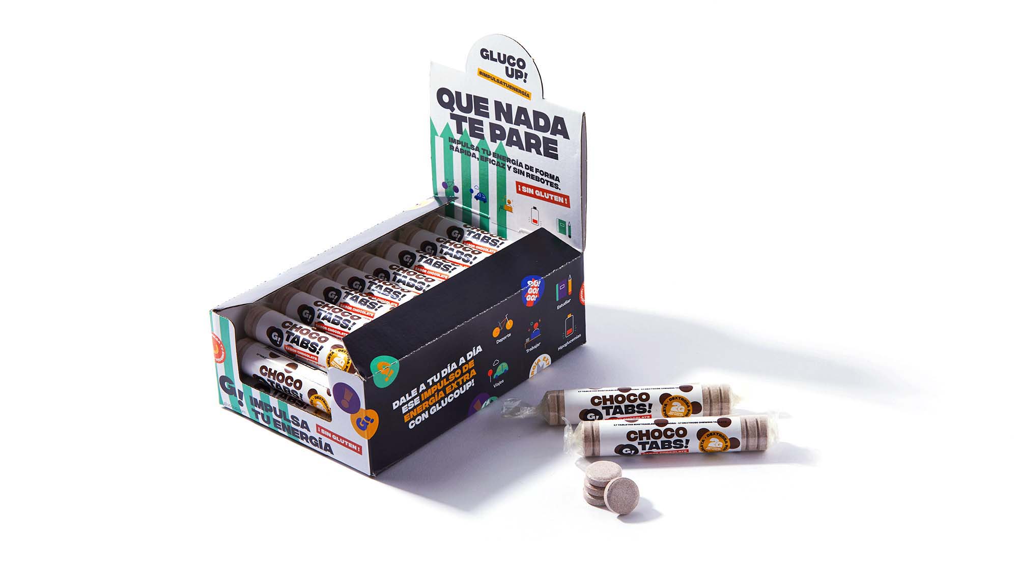 gluco up bodegon choco tabs unboxing