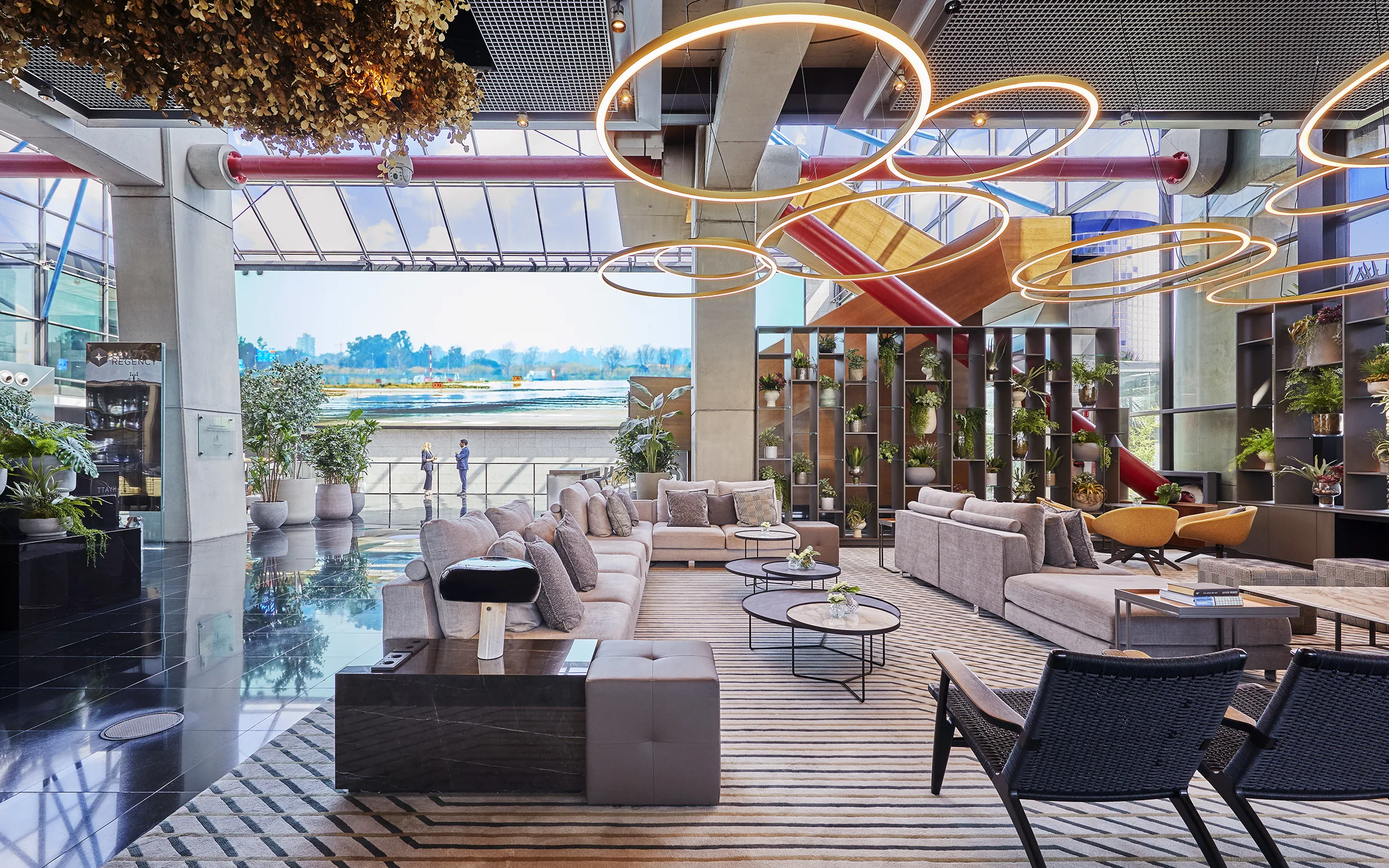 Hyatt Barcelona Tower - Fotografía de lobby de hotel