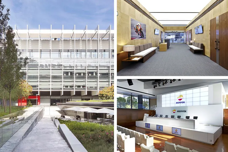 Repsol Campus Méndez Álvaro - Fotografía de arquitectura corporativa en Madrid